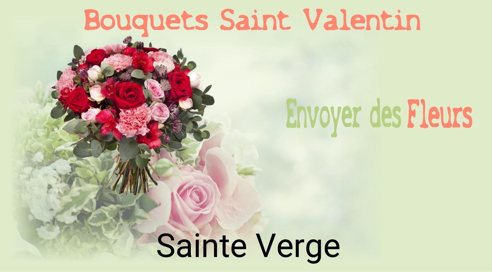 Roses de Saint-Valentin livrées à Sainte-Verge